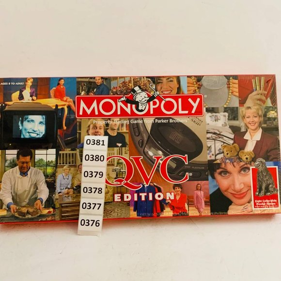 Vintage Monopoly QVC Edition 1999 Board Game Hasbro USAopoly New Sealed - Picture 7 of 7